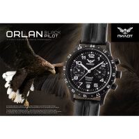 Pilot Orlan Chronograph Poljot 3133 Aviator Watch Hand Wound Russian Watch