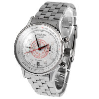 Fliegeruhr Poljot 3133 Chronograph BUREVESTNIK Russland Chrono