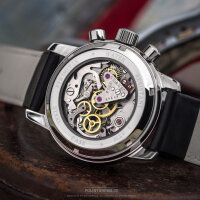 PILOT BERKUT Chronograph Poljot 31681 russische mechanische Uhr Saphirglas