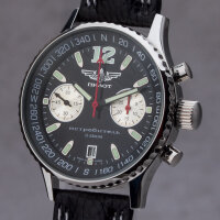 PILOT ISTREBITEL Poljot Chronograph 3133 russische mechanische Uhr Fliegeruhr