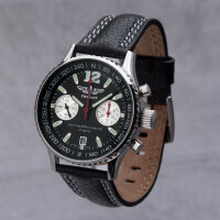 PILOT ISTREBITEL Poljot Chronograph 3133 russische mechanische Uhr Fliegeruhr