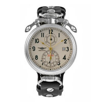 6XM Marine Schiffschronometer Armbanduhr Uhr Poljot 3133 Chronograph Russland