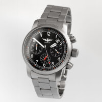 PILOT SOKOL Poljot 31681 Russian Mechanical Aviation Chronograph Sapphire