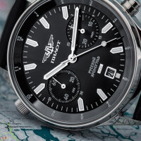 Precision PILOT 3133 POLJOT ZIVIL Chronograph Handaufzug Uhr Finanzplatz FFM