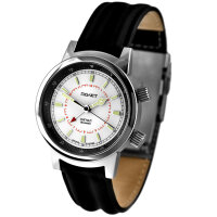 Poljot 2612 Signal Alarm Clock Aviator Armbandwecker Russian Analog Watch