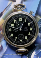 POLJOT 2MWF alte russische kirova military marine B-Uhr...