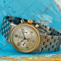 POLJOT Chronograph 3133  russische mechanische Uhr Handaufzug klassisches Design