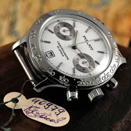 Poljot Chronograph 3133  Standard  Watch Mechanical NOS 1990er Russia Vintage