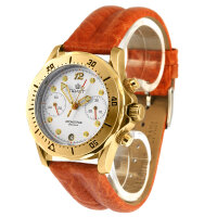 Poljot Chronograph 3133/4346280 Russian Analog Vintage Watch NOS Hand Wound