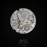 POLJOT Wecker Armbanduhr mechanisch Vibration Armbandwecker Signal 2612 russisch