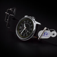 POLJOT Signal 2612 USSR Wecker mechnisch russische Handaufzug Uhr CCCP NOS