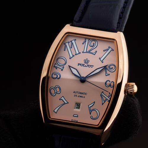 POLJOTSWISS ETA Automatik 2824/1929001 klassische russische Uhr