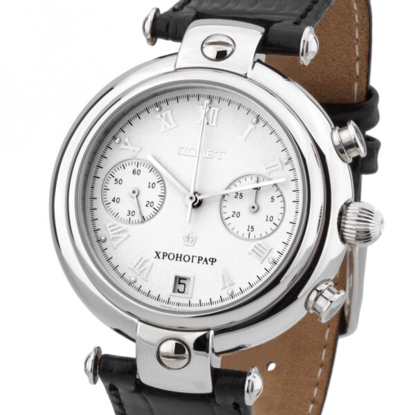 Poljot Basilika Chronograph 3133 Zar Fjodor Iii. Hand Wound Mechanical Russia