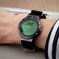 Trabrennsport Sulky · Slava 2416 Automatic Watch Horse Racing NOS Russia Unisex