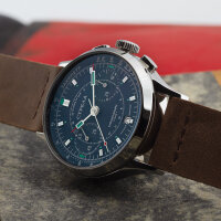 Chronograph Strela Poljot 3133 Mens Watch Space Watch Sapphire Cosmos CO38CYB-S