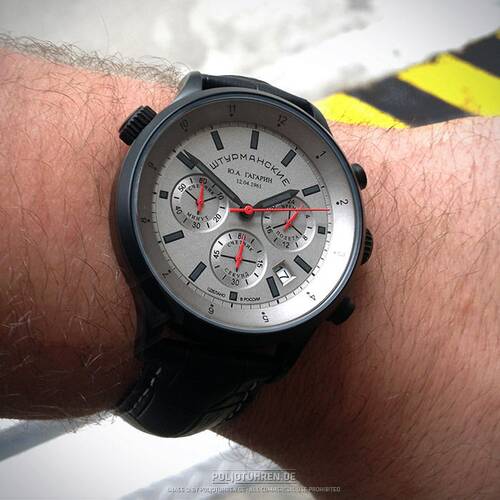 Chronograph Sturmanskie Gagarin VD53/4564466 Wrist Watch Japan Quartz, €  289,00