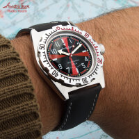 VOSTOK Radio Room Taucheruhr Automatik 20ATM Militär Uhr Amphibia 2415/110650