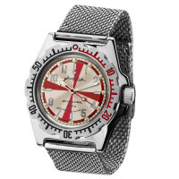 VOSTOK Radio Room Taucheruhr Automatik 20ATM Militär Uhr Amphibia 2415/110651