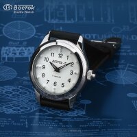Taktile Blindenuhr Braille Uhr Vostok-T 491210 Handaufzug mechanisch Russland