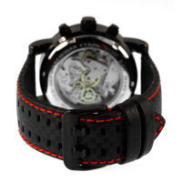 Pilot P-Sports 43.R Poljot 31681 Chronograph Russian Watch Mechanical IP Black