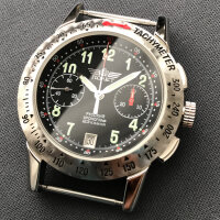 POLJOT Aviator Chronograph 3133 russisches veredeltes Uhrwerk Genfer Schliff