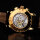 BURAN V.M. Chronograph 31679 russische mechanische Uhr Poljot Mondkalender