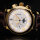 BURAN V.M. Chronograph 31679 russische mechanische Uhr Poljot Mondkalender
