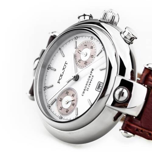 Baslica Poljot Crongrafo 3133 Anna Karenina Rusia Mecnico Reloj Vintage