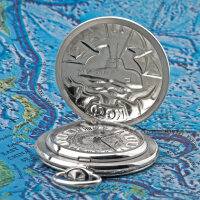 Pocket Watch Red Banner Nordflotte Russian Submarine Molnija 3602 Watch