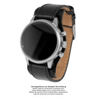 LEDERBAND UHRENBAND FLIEGERUHREN BUND 3-teilig 18, 20, 22, 24mm BRAUN od SCHWARZ
