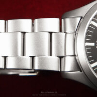 Stainless Steel Bracelet Solid 0 7/8in - 3 Knot - Satin Matte - End Size Round
