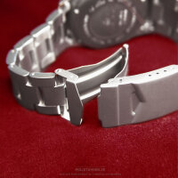 Stainless Steel Bracelet Solid 0 7/8in - 3 Knot - Satin Matte - End Size Round
