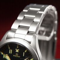 Stainless Steel Bracelet Solid 0 7/8in - 3 Knot - Satin Matte - End Size Round
