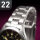 Stainless Steel Bracelet Solid 0 7/8in - 3 Knot - Satin Matte - End Size Round