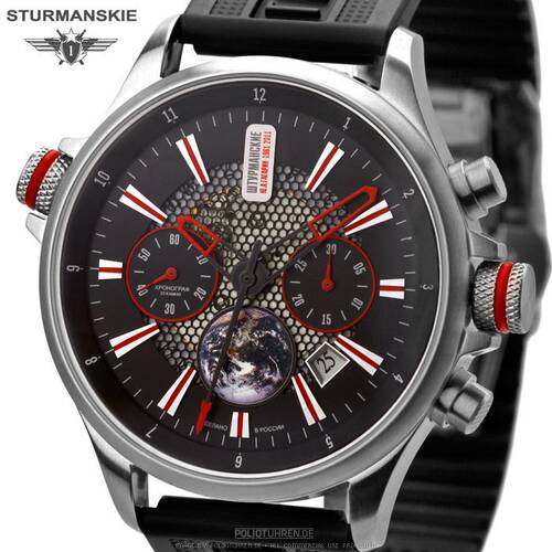 STURMANSKIE3133/1395546 | Russian Chronograph 3133 Yuri Gagarin 1961-2011