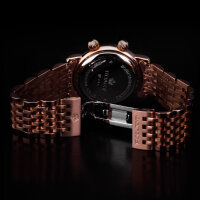 POLJOT Signal 2612 Wecker Zwiebelturm machanische Armbanduhr Rotgold russisch