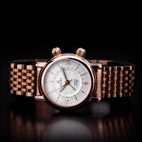 POLJOT Signal 2612 Wecker Zwiebelturm machanische Armbanduhr Rotgold russisch