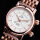 POLJOT Signal 2612 Wecker Zwiebelturm machanische Armbanduhr Rotgold russisch