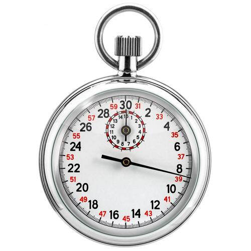 Chronomètre Mécanique 30 Sek 1 Kronenstopper 1/10 Sek Agat ,Zlatoust,Russie