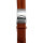 POLJOT LEDERBAND Büffelleder Rehbraun 20mm Uhrenarmband Uhr