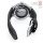 Watchband 22 24 Leather Black Buckle Solid - Pilots Watch Retro Wrist Band