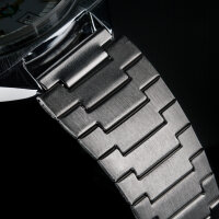 Watchband Poljot 0 23/32in Vintage Brushed Stainless Steel - NOS Made IN USSR