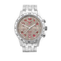 POLJOT 3133 Chronograph PILOT ORLAN Red und Blue russische mechanische Uhr