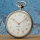 Taschenuhr MOLNIJA 3602 handbemalt Unikat Segelboot russische mechanische Uhr