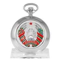 Molnija 3602 Reloj de Bolsillo Belarus Bielorrusia Ruso...
