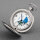 MOLNIJA 3602 Taschenuhr SIBIRIA Baikalsee russisch mechanische Uhr Letzes Stück!