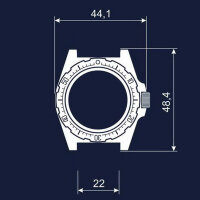 Vostok Automatic Diver Kal. 2416/110909 Russian Analog Diver Watch
