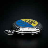 Taschenuhr Ukraine UKRAINA - Bohdan Chmelnyzkyj Handaufzug MOLNIJA 3602
