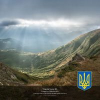 Taschenuhr Ukraine UKRAINA - Bohdan Chmelnyzkyj Handaufzug MOLNIJA 3602
