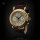 Poljot 3133 EUROPA 2000 Chronograph Landkarte NOS Komplettset Russische Uhr
